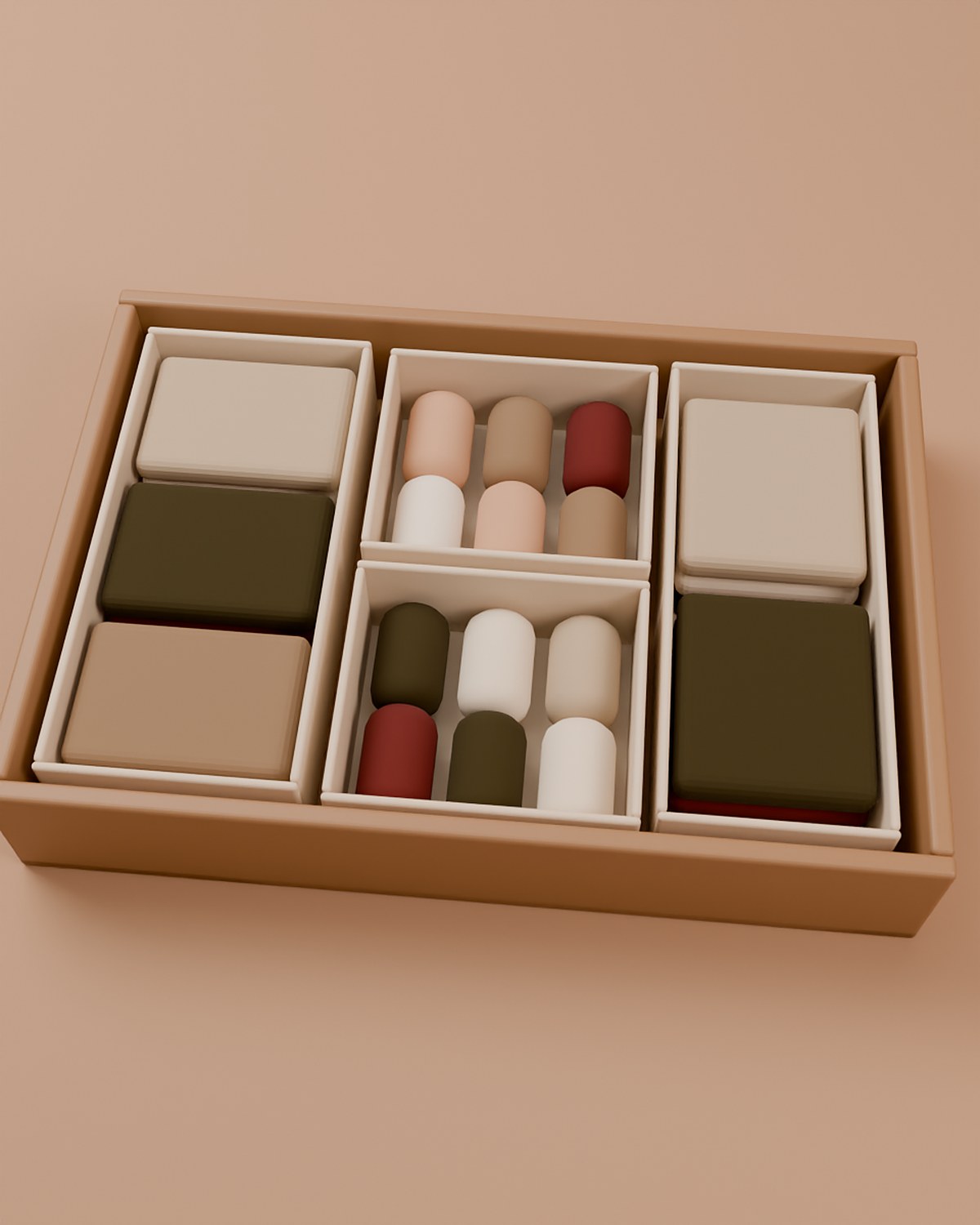 Linen Drawer Organiser Set